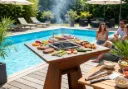 Plancha colonne + Grille