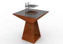 Plancha colonne + Grille